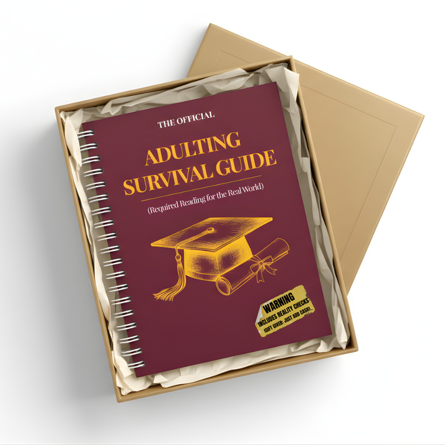 The Official Adulting Survival Guide - Gift Card Book