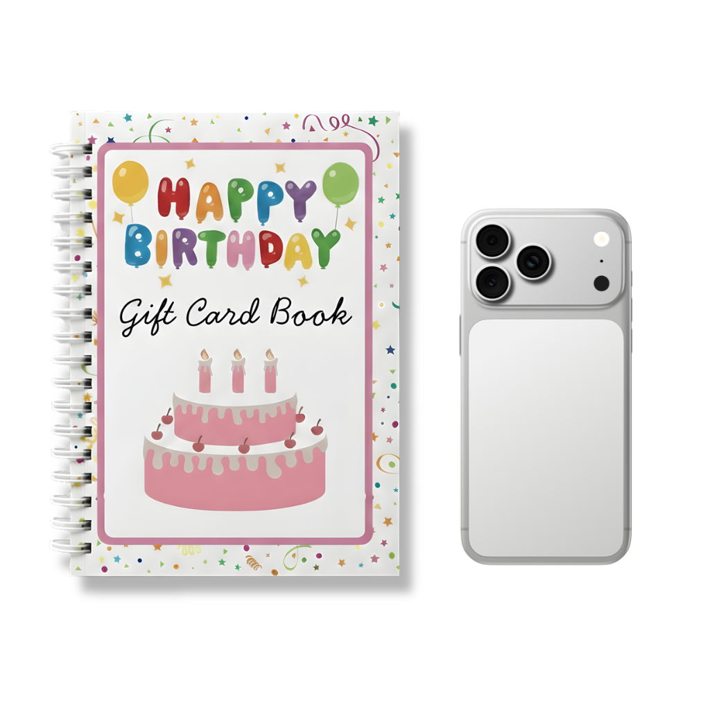 Happy Birthday Gift Card Book