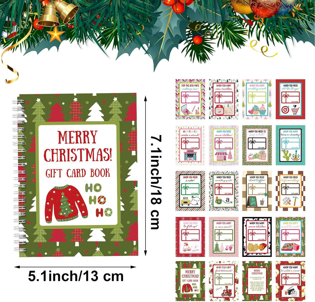 Christmas Gift Card Book