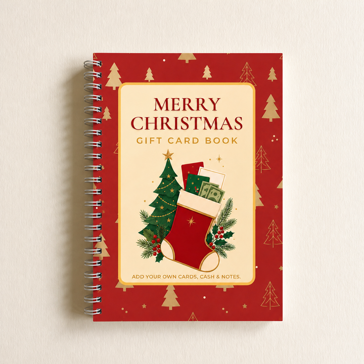 Christmas Gift Card Book
