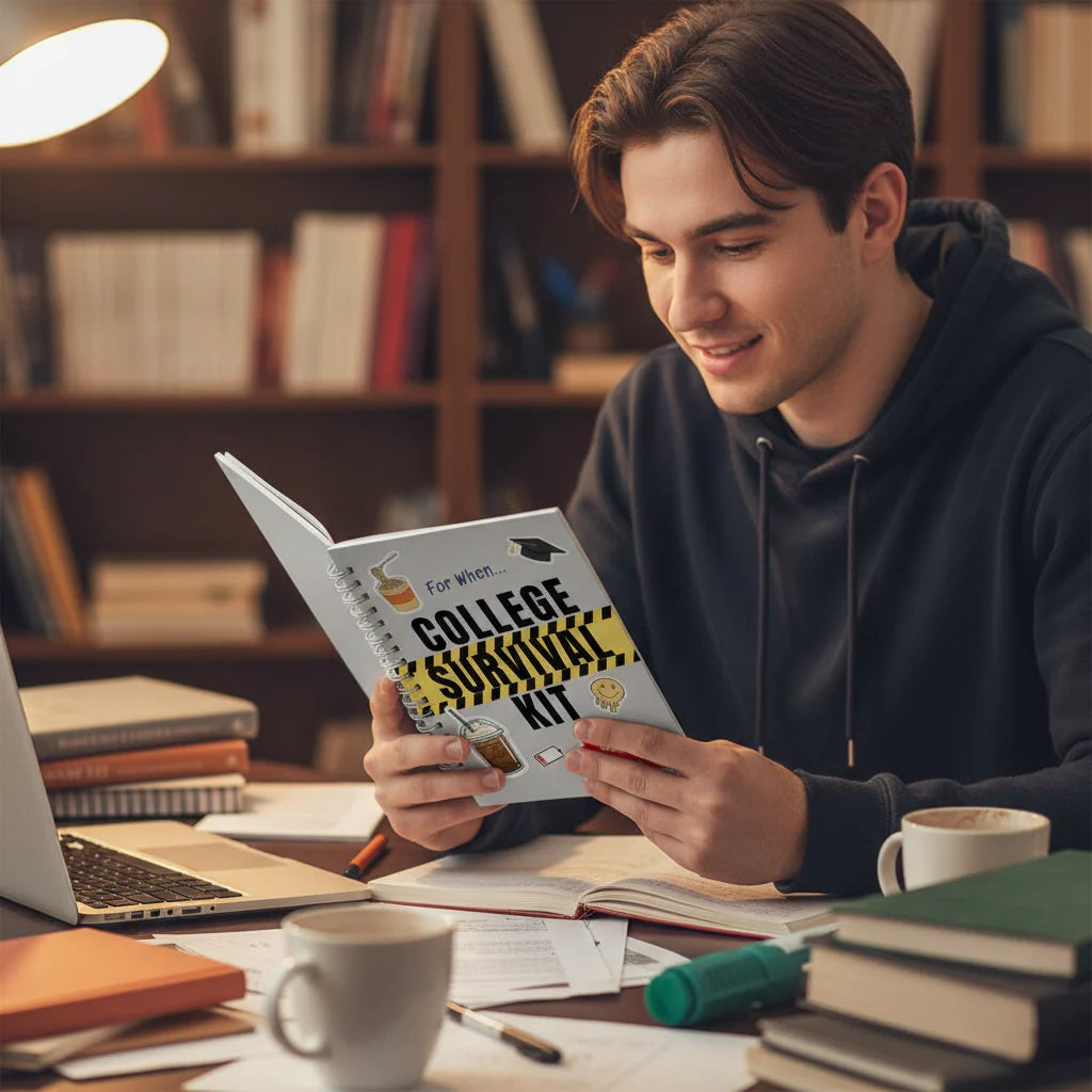 The 'For When...' College Survival Kit - Gift Card Book